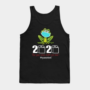 Frog 2020 The year when shit got real Tank Top